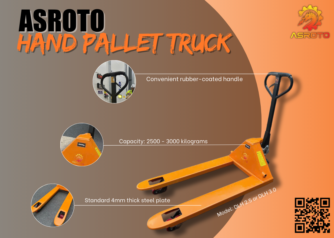 MAXIMIZING EFFICIENCY: THE KEY ADVANTAGES OF ASROTO HAND PALLET TRUCKS