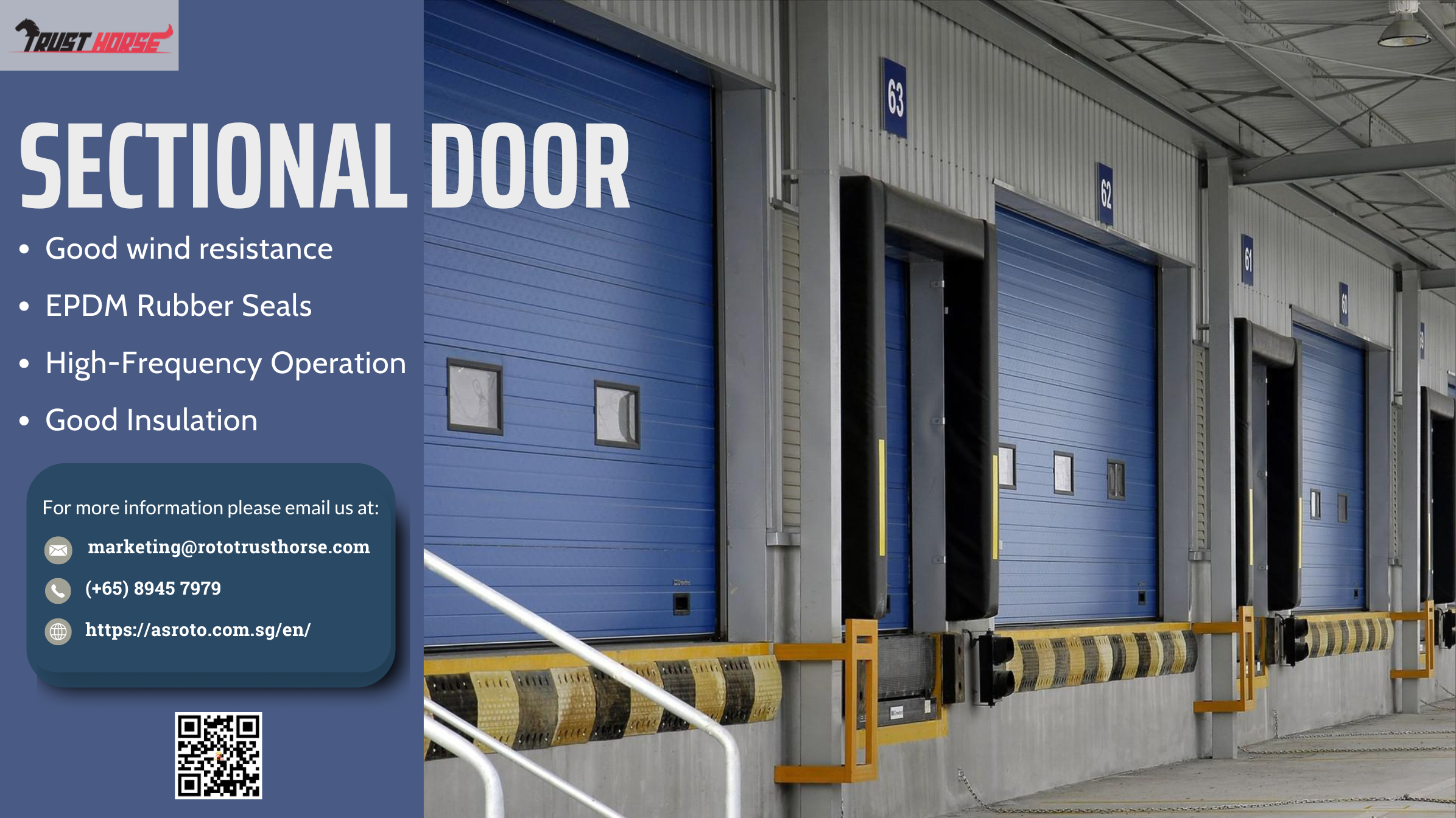 TRUST HORSE SECTIONAL DOORS: THE OPTIMAL SOLUTION FOR ANY SPACE